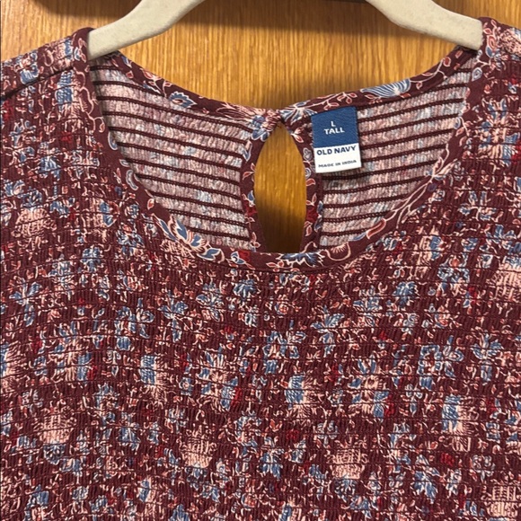 Old Navy Lg Tall Floral Long Sleeve Dress - Picture 2 of 2